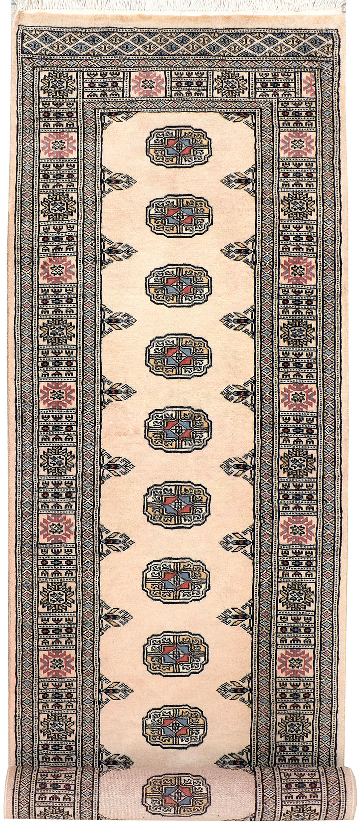 Bisque Bokhara 2' 6 x 10' 4 - No. 72809