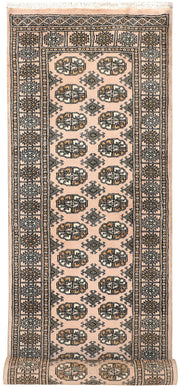 Bisque Bokhara 2'  8" x 9'  9" - No. QA23104