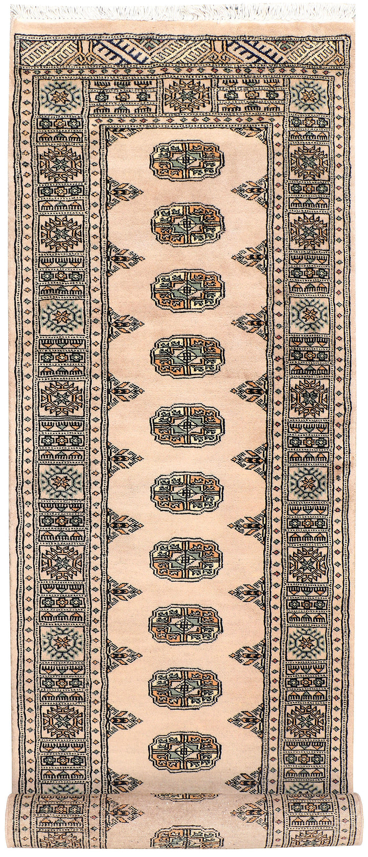 Bisque Bokhara 2' 6 x 9' 5 - No. 72814