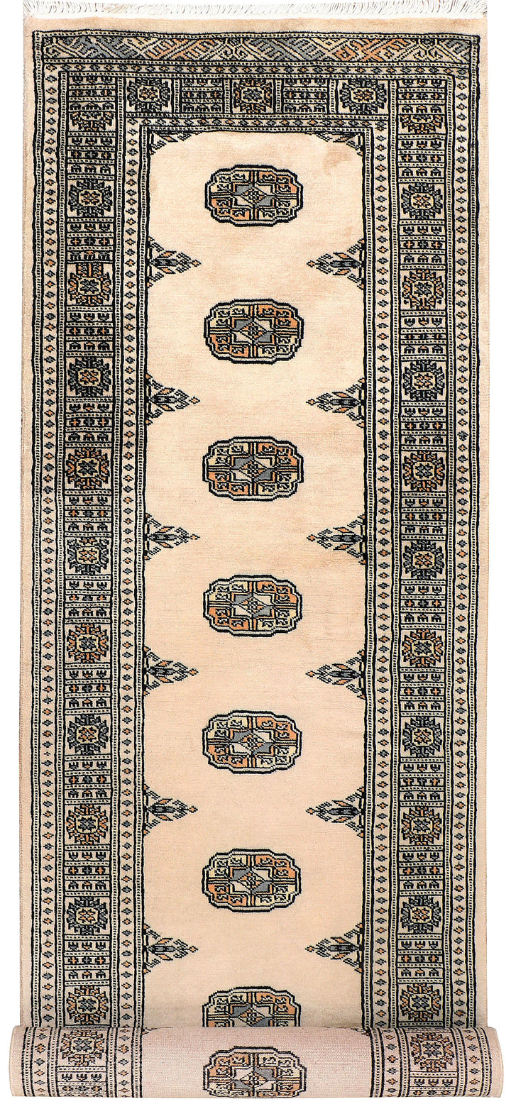 Bisque Bokhara 2' 5 x 10' 1 - No. 72821