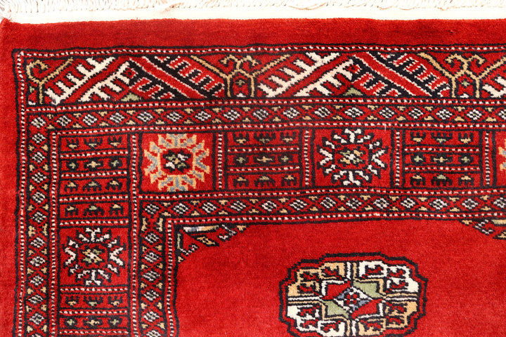 Firebrick Bokhara 2' 6 x 9' 9 - No. 72827