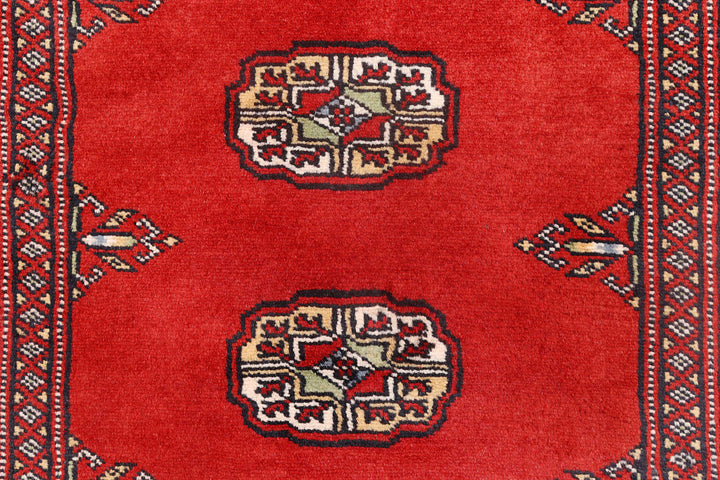 Firebrick Bokhara 2'  6" x 9'  9" - No. QA61786