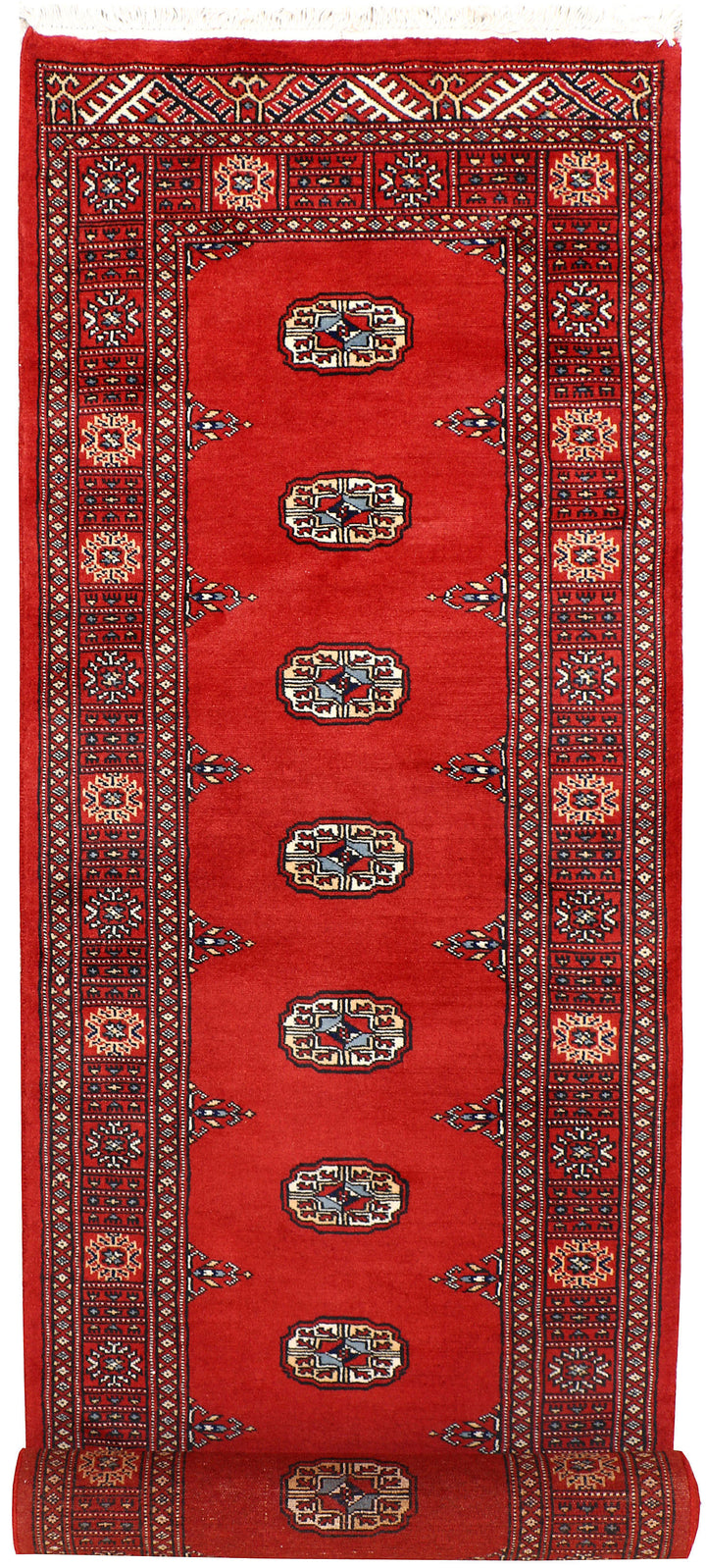 Red Bokhara 2'  7" x 9'  11" - No. QA42627