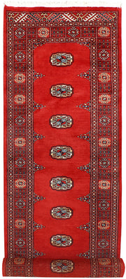 Red Bokhara 2'  7" x 9'  11" - No. QA42627