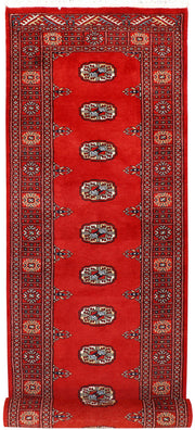 Red Bokhara 2' 7 x 9' 9 - No. 72832