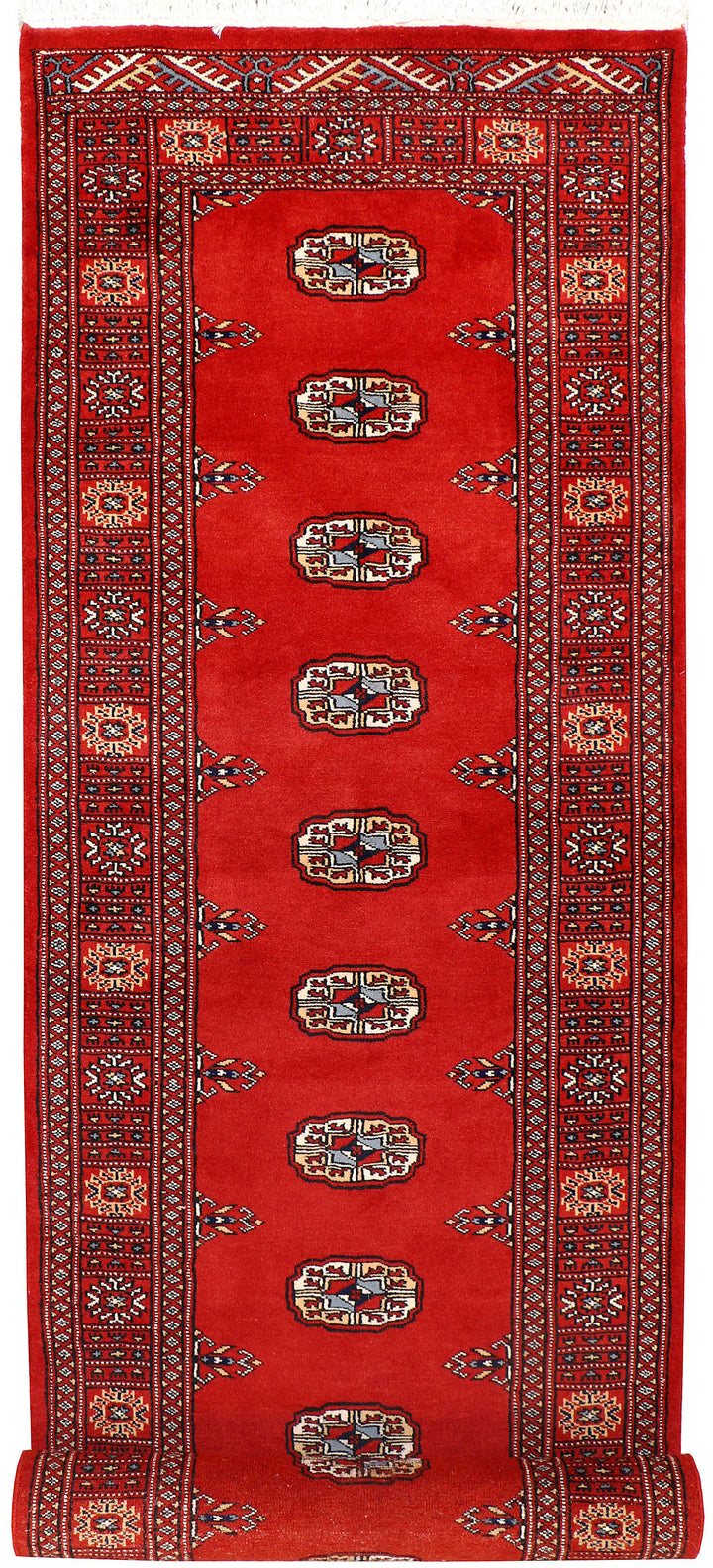 Red Bokhara 2'  7" x 9'  9" - No. QA16872