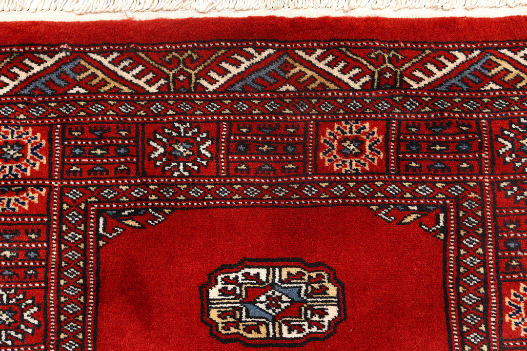 Firebrick Bokhara 2'  7" x 9'  10" - No. QA13694