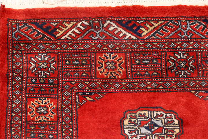 Firebrick Bokhara 2'  7" x 9'  9" - No. QA52773