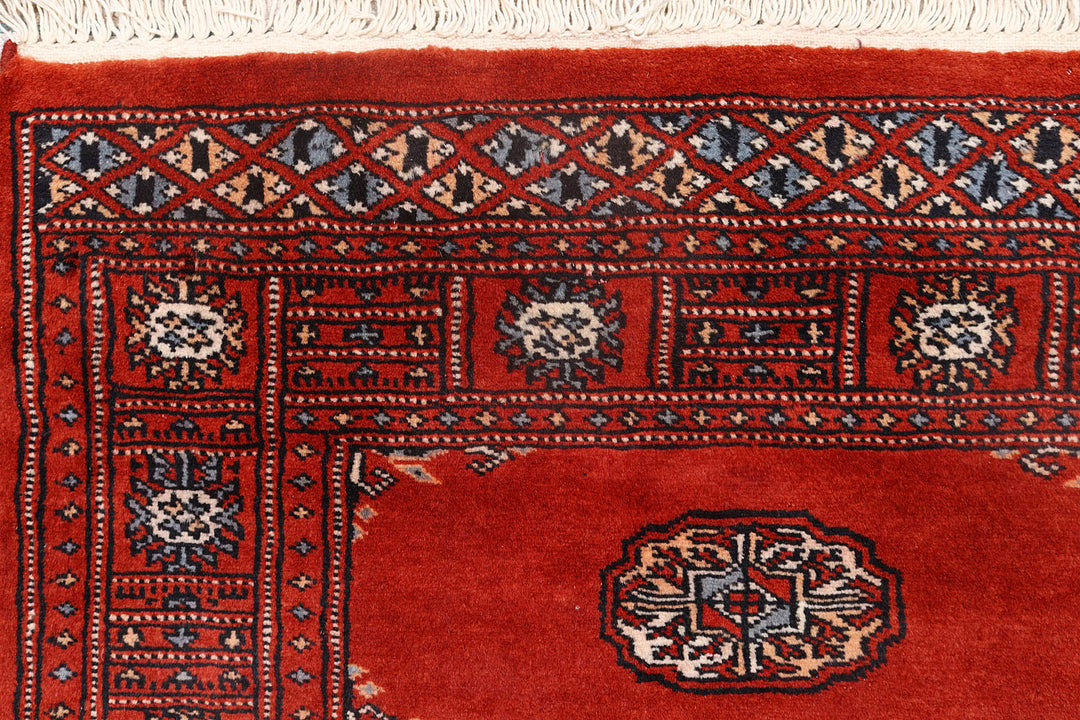 Firebrick Bokhara 2' 11 x 9' 10 - No. 72837