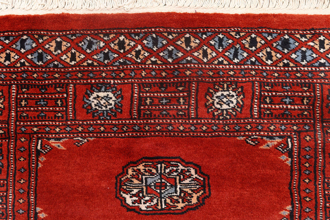 Firebrick Bokhara 2' 11 x 9' 10 - No. 72837