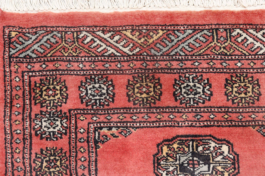 Salmon Bokhara 2'  6" x 10'  1" - No. QA98840