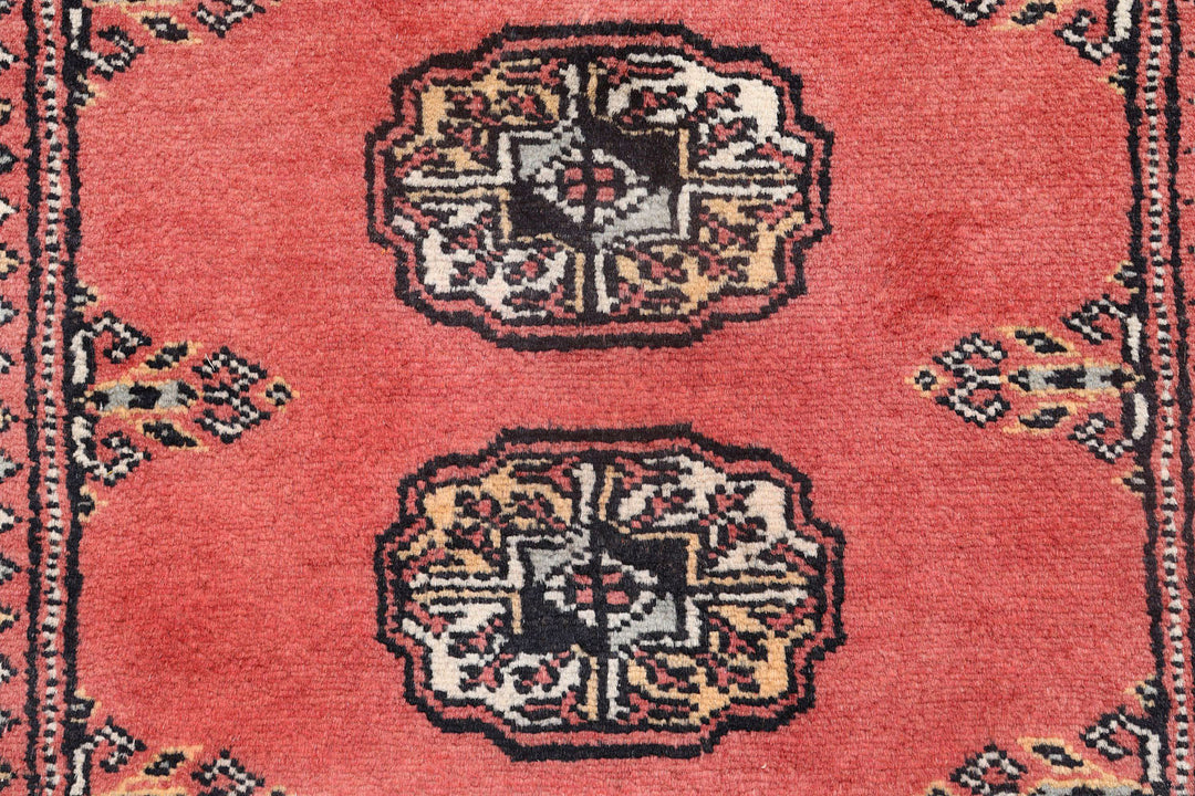 Salmon Bokhara 2'  6" x 10'  1" - No. QA98840