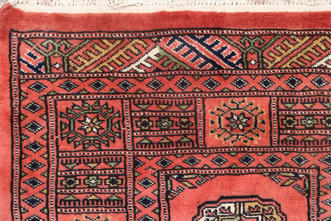 Salmon Bokhara 2'  6" x 10' " - No. QA36407