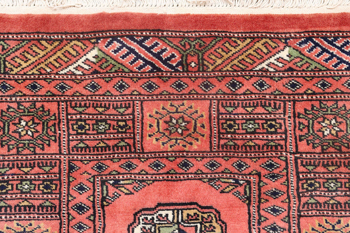 Salmon Bokhara 2'  6" x 10' " - No. QA36407