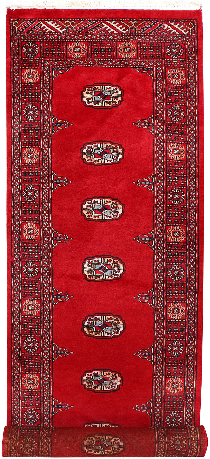 Firebrick Bokhara 2' 11 x 10' 2 - No. 72842