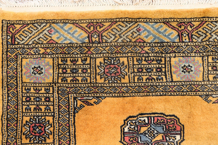 Gold Bokhara 2'  6" x 9'  11" - No. QA72004