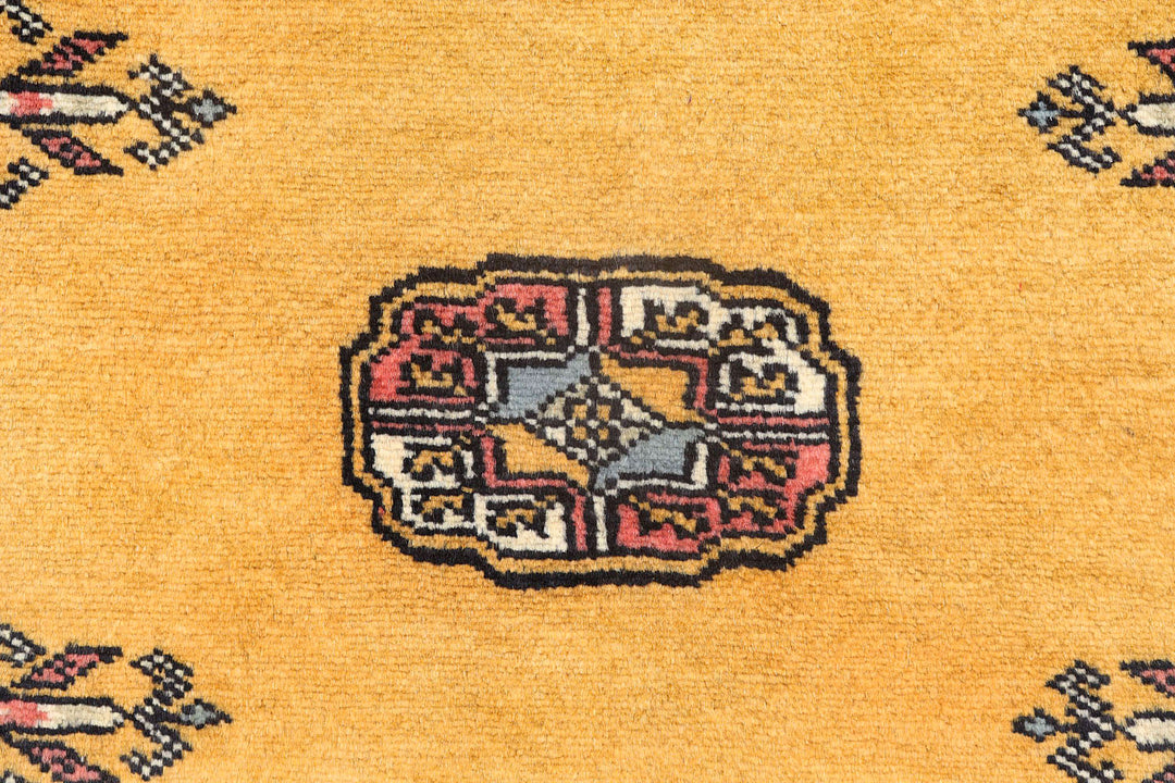 Gold Bokhara 2'  6" x 9'  11" - No. QA72004