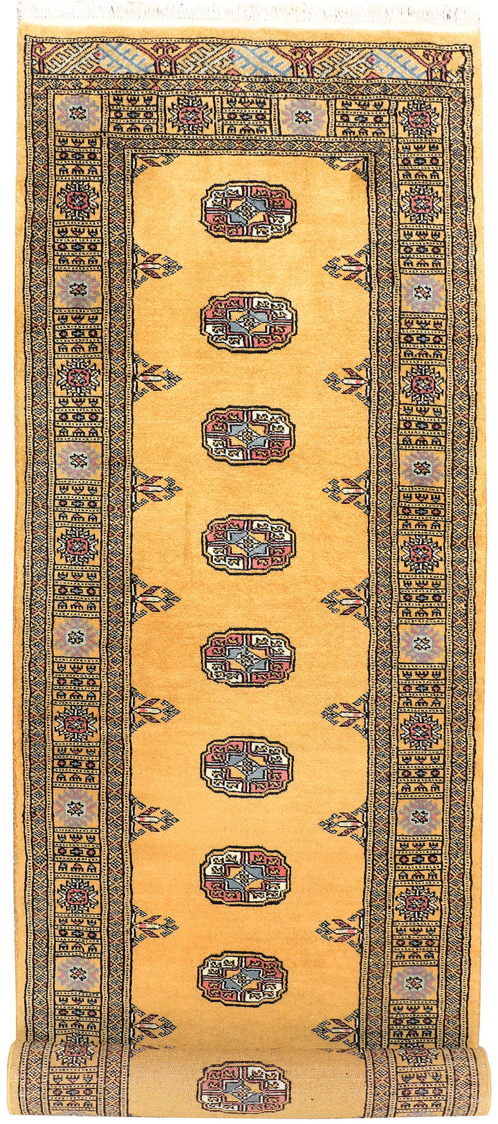 Gold Bokhara 2' 6 x 9' 11 - No. 72844