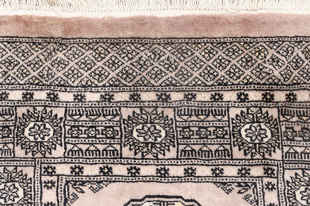 Misty Rose Bokhara 2'  7" x 10' " - No. QA57186