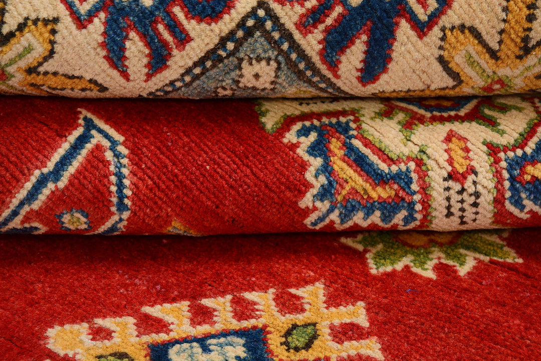 Firebrick Kazak 4'  11" x 6'  7" - No. QA72777