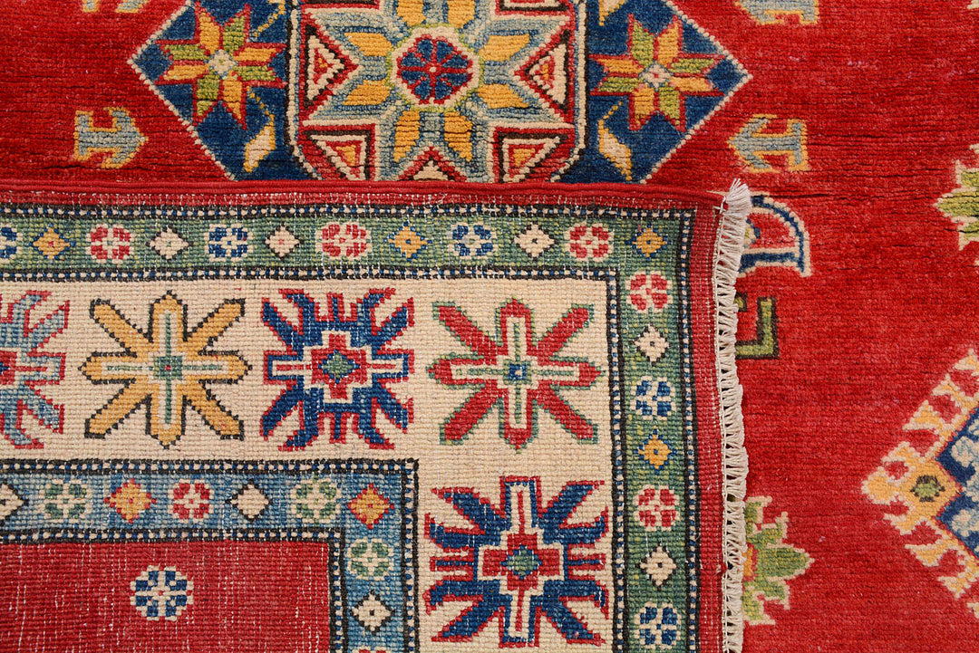 Firebrick Kazak 4'  11" x 6'  7" - No. QA72777