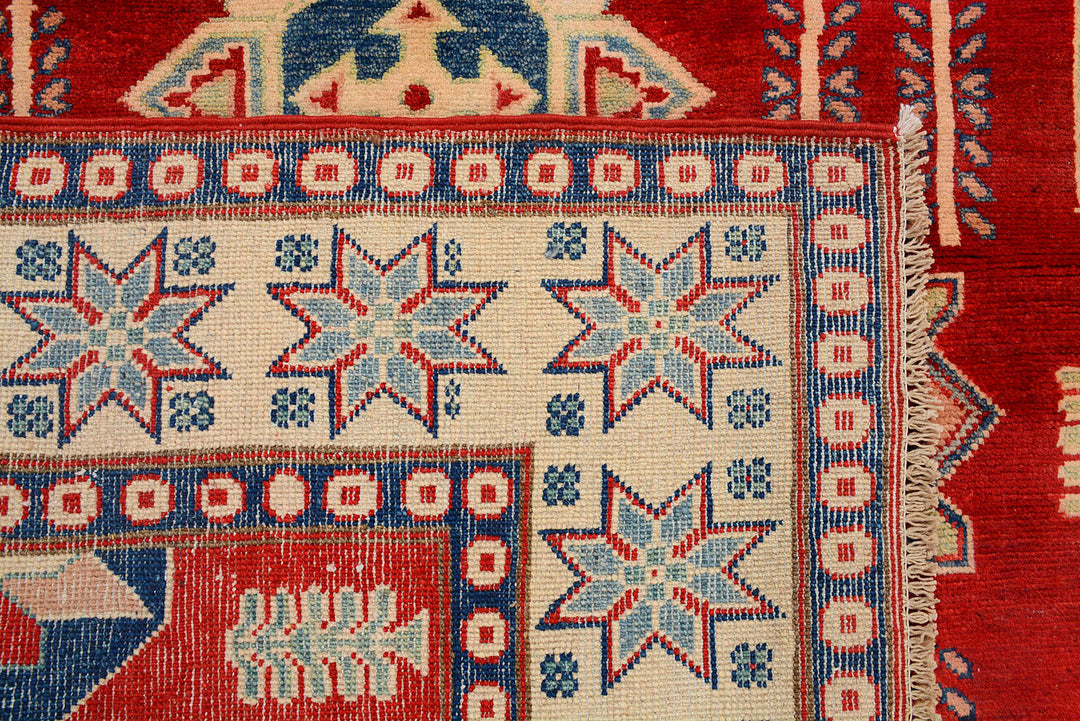 Firebrick Kazak 4' 11 x 6' 7 - No. 72849