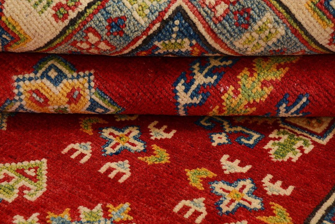 Firebrick Kazak 4'  11" x 6'  11" - No. QA30767