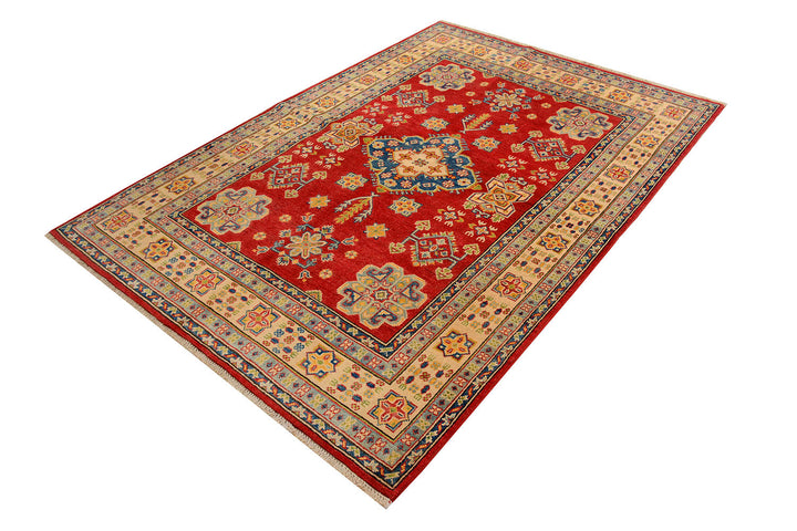 Firebrick Kazak 4'  11" x 6'  11" - No. QA30767