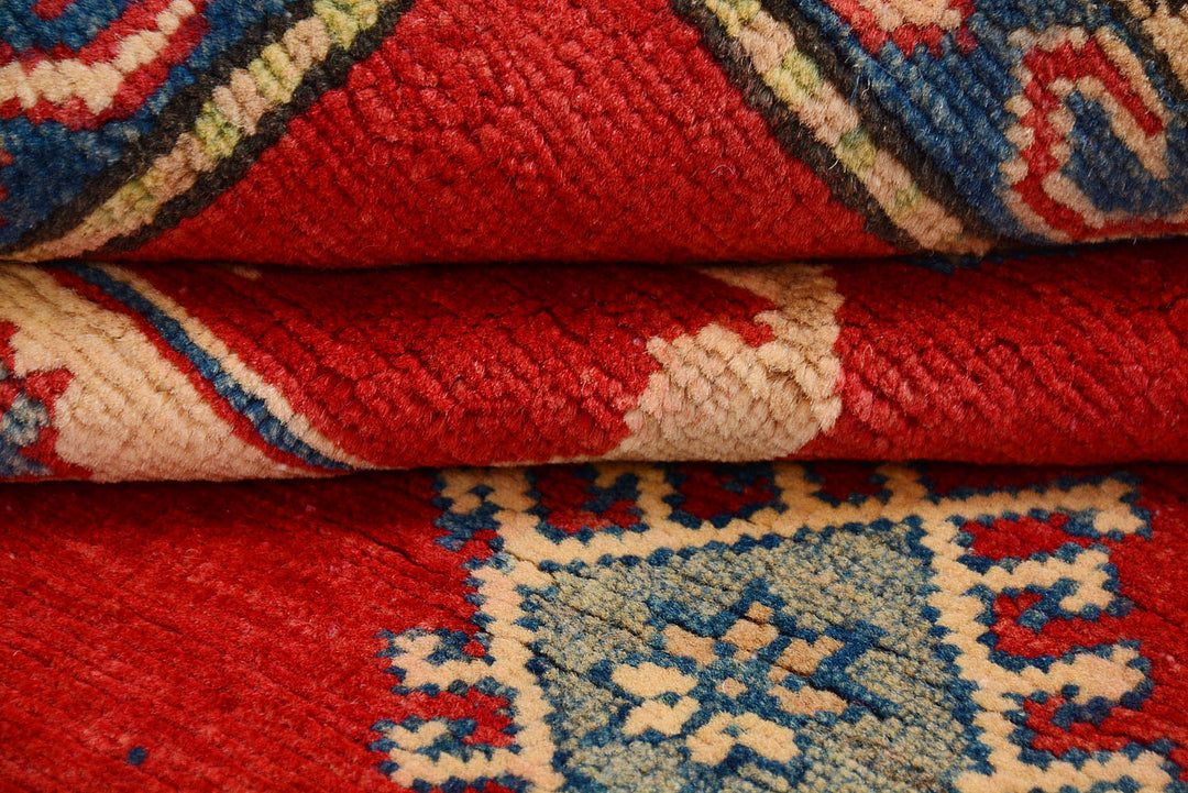 Firebrick Kazak 4'  10" x 6'  7" - No. QA45036