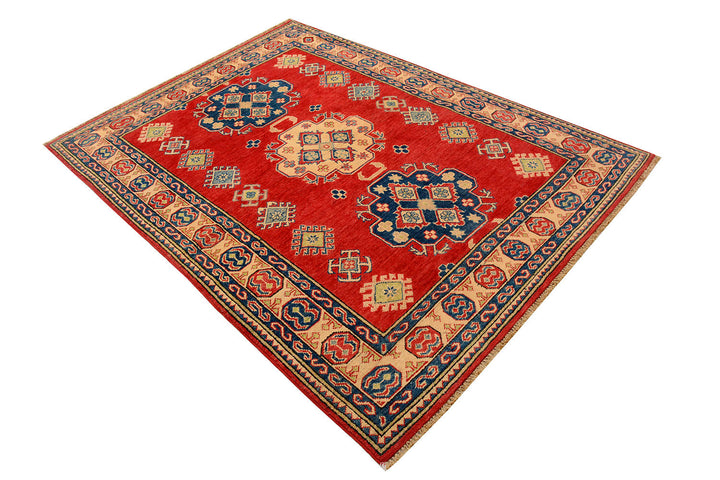 Firebrick Kazak 4'  10" x 6'  7" - No. QA45036