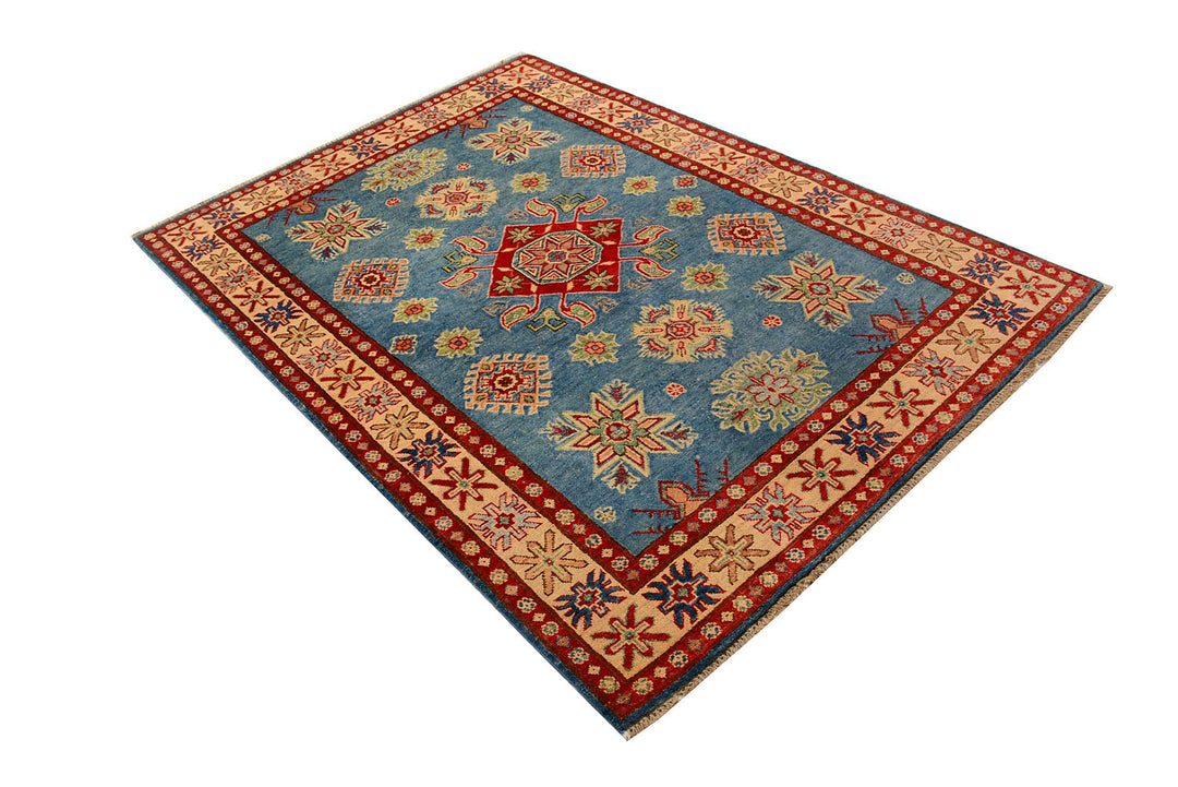 Cadet Blue Kazak 4' 8 x 6' 6 - No. 72853