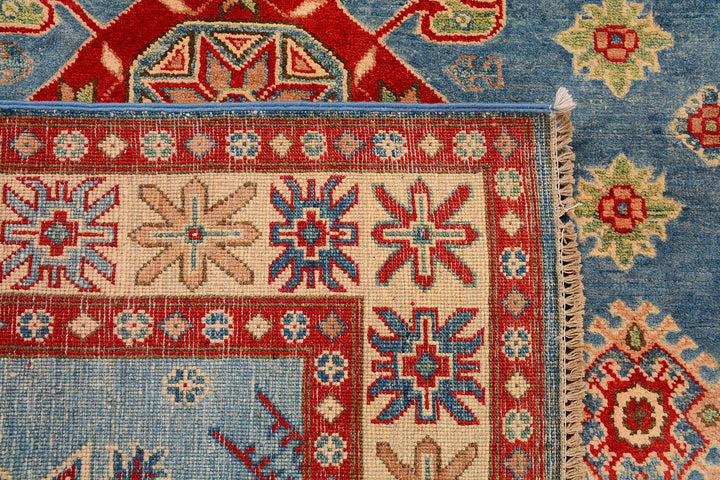 Cadet Blue Kazak 4'  8" x 6'  6" - No. QA32249