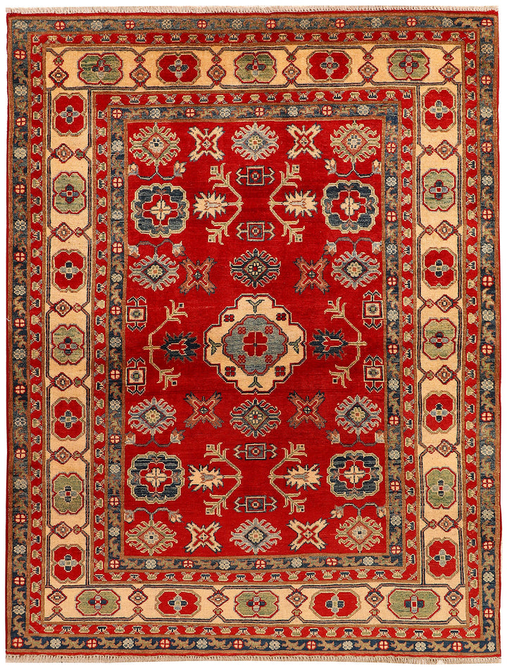 Firebrick Kazak 4'  11" x 6'  8" - No. QA68651