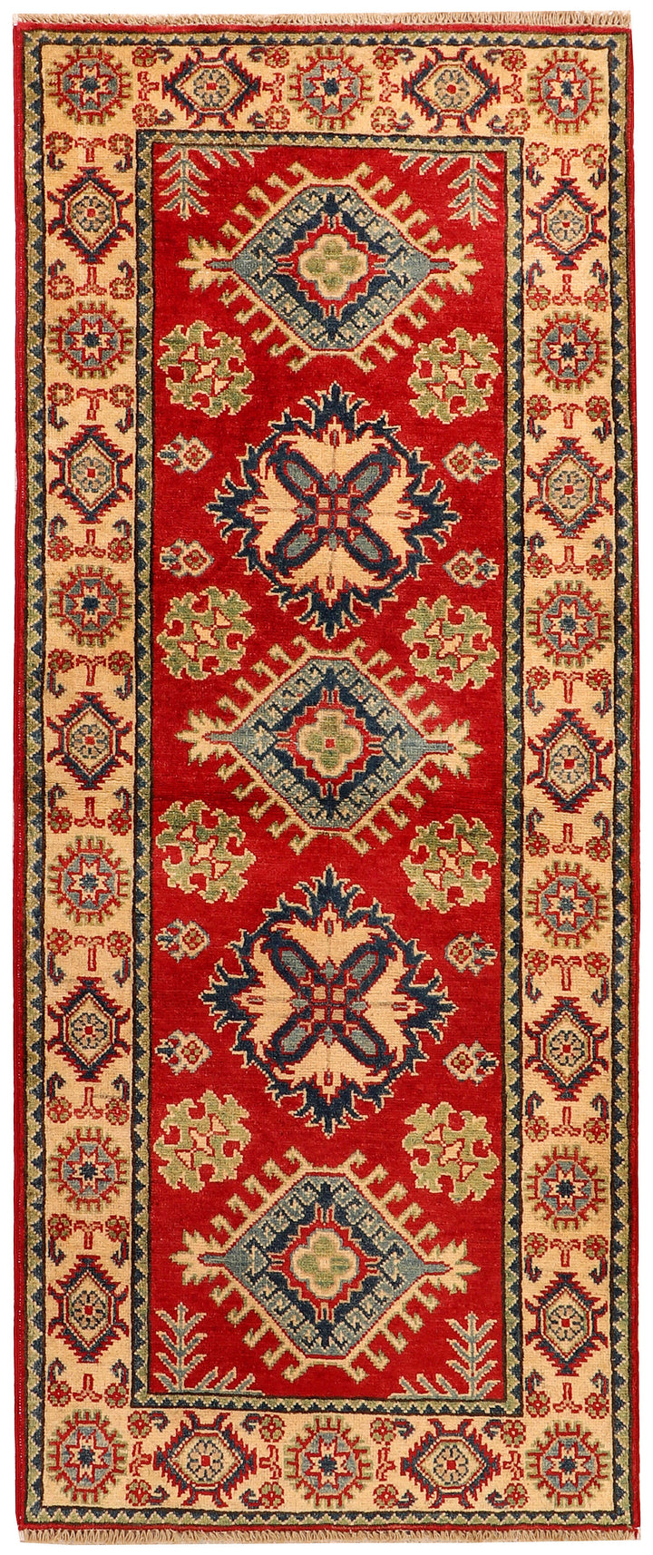 Firebrick Kazak 2'  8" x 6'  6" - No. QA40107