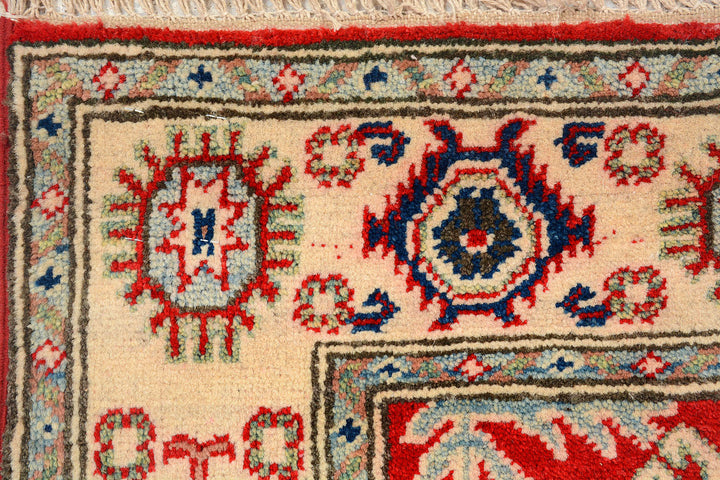 Firebrick Kazak 2'  6" x 9'  9" - No. QA21145