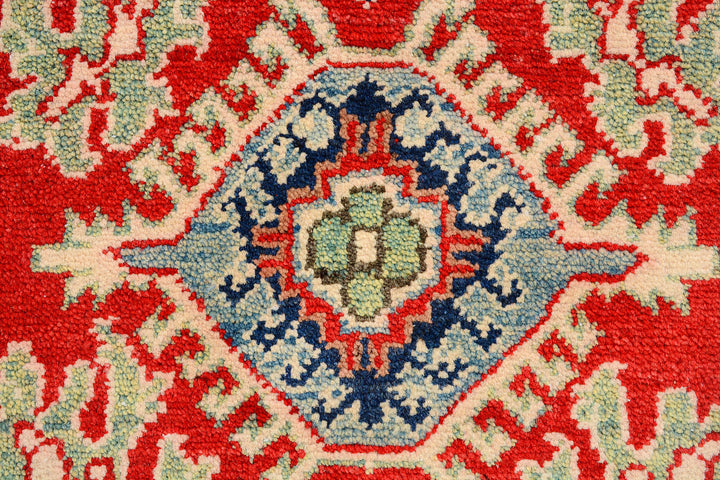 Firebrick Kazak 2'  6" x 9'  9" - No. QA21145