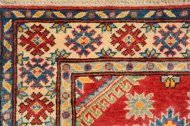 Firebrick Kazak 2'  8" x 9'  11" - No. QA74393