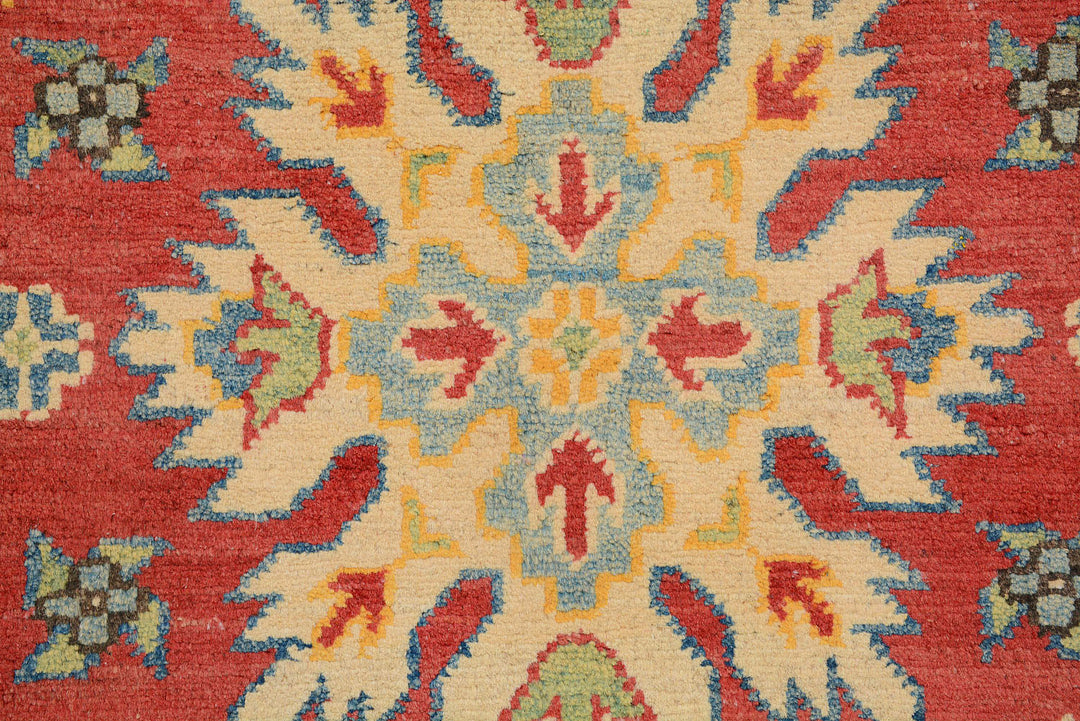 Red Kazak 2'  7" x 9'  11" - No. QA75368