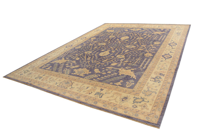 Rosy Brown Ziegler 9'  11" x 13'  8" - No. QA83370