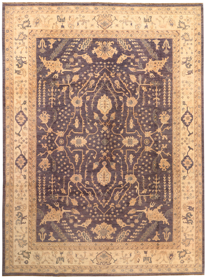 Rosy Brown Ziegler 9'  11" x 13'  8" - No. QA83370