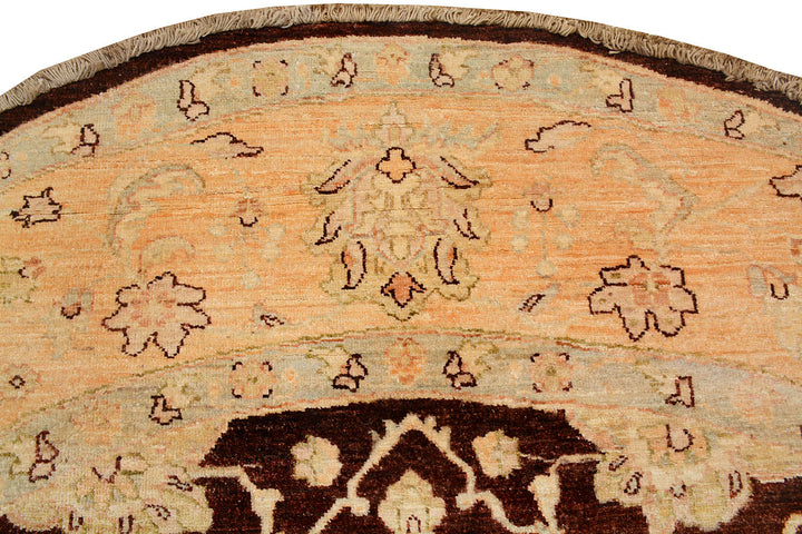 Saddle Brown Ziegler 8'  1" x 7'  10" - No. QA61188