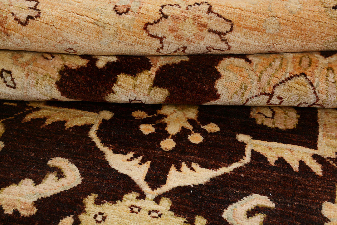 Saddle Brown Ziegler 8'  1" x 7'  10" - No. QA61188