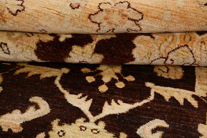 Saddle Brown Ziegler 8'  1" x 7'  10" - No. QA61188