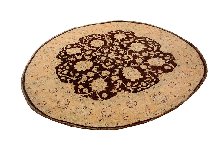 Saddle Brown Ziegler 8'  1" x 7'  10" - No. QA61188