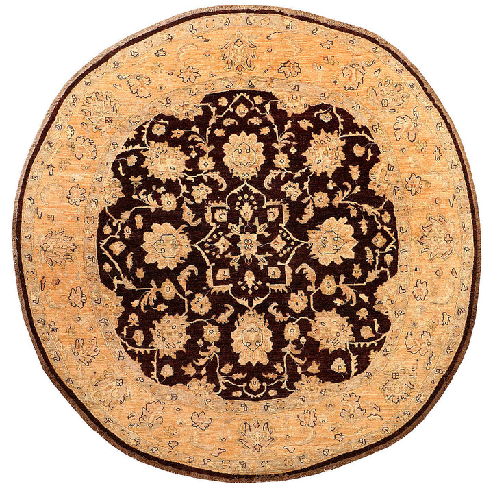 Saddle Brown Ziegler 8'  1" x 7'  10" - No. QA61188