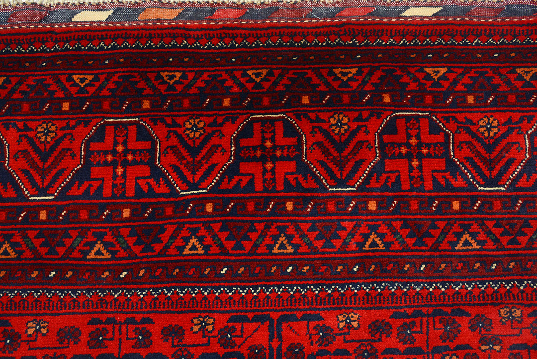 Red Khal Mohammadi 5'  x" 6'  4" - No. QA18877