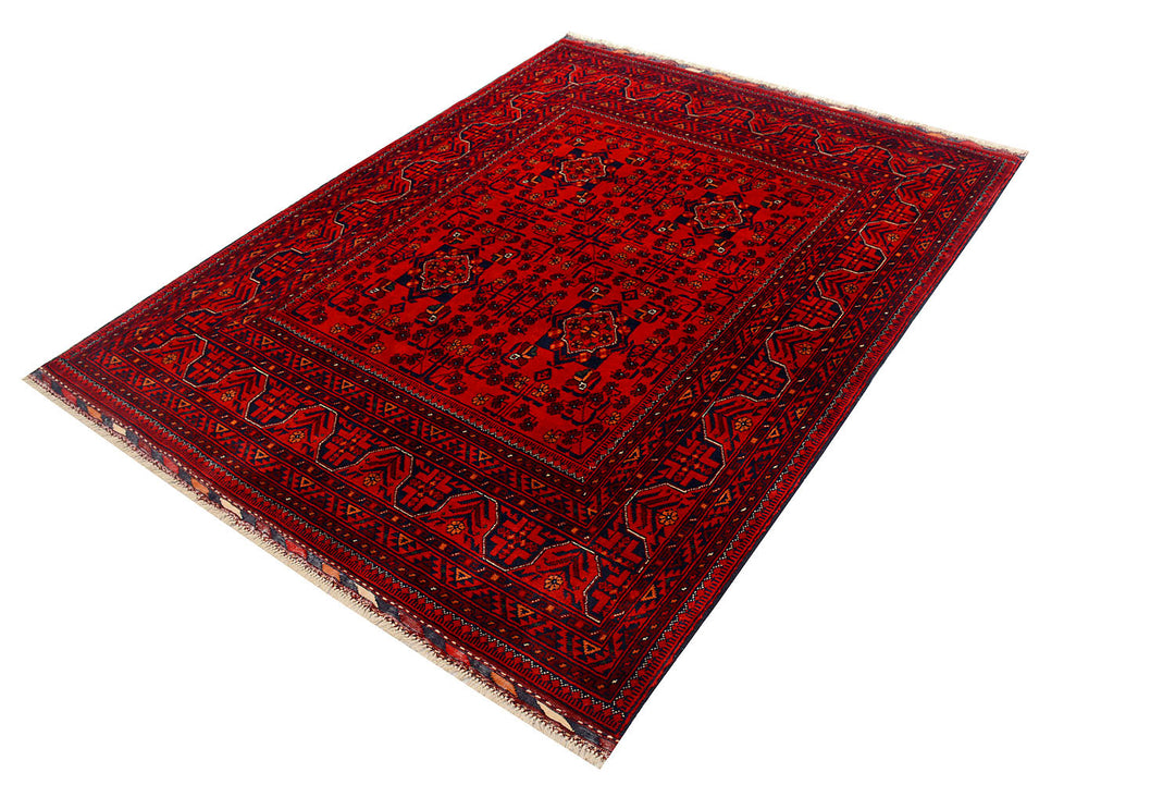 Red Khal Mohammadi 5'  x" 6'  4" - No. QA18877