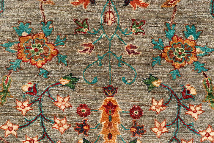 Multi Colored Kazak 7'  10" x 9'  9" - No. QA40321