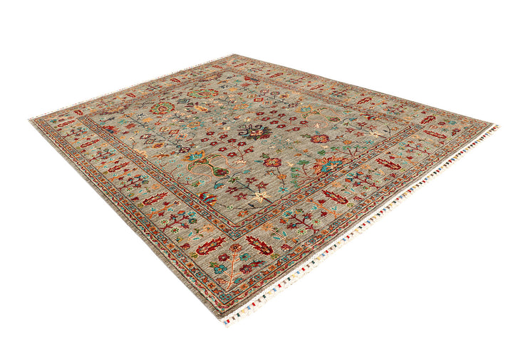 Multi Colored Kazak 7'  10" x 9'  9" - No. QA40321