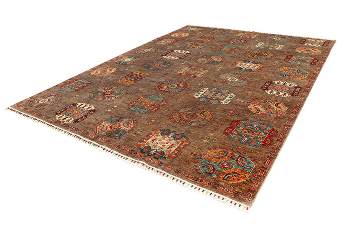 Multi Colored Kazak 9'  1" x 12' " - No. QA29827